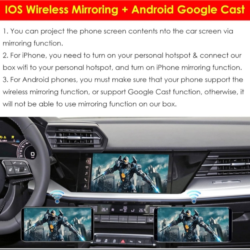 MMB 3rd CarPlay Wireless Adapter Multimedia Video Box
